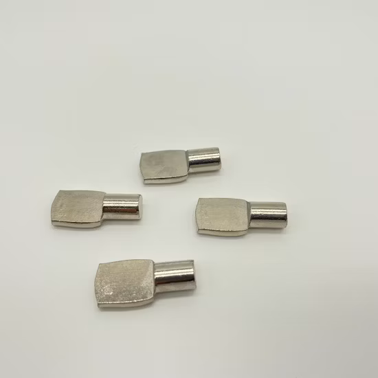 Furniture Fastener Hardware Nickled Shelf Support Pegs 7X25mm