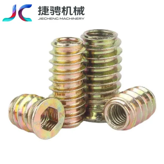 Internal and External Countersunk Nuts Furniture Embedded Nuts Hardware Accessories 