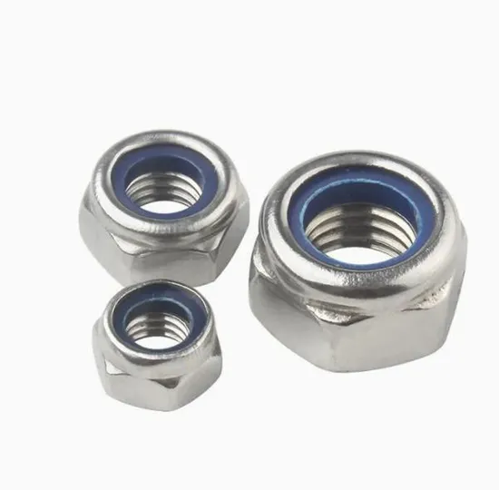Factory Insert Furniture DIN985 Galvanized Nylon Lock Nut 
