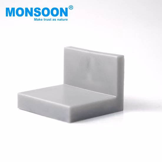 Plastic Shelf Support with Cover 5mm Grey Color of Cabinet Accessories