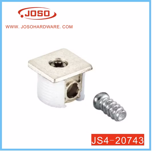 Zinc Plated Shelf Support with Screw of Furniture Hardware for Cabinet
