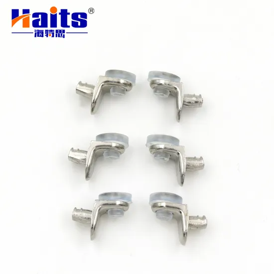 Furniture Fittings Adjustable Shelf Support Cabinet Door Zinc Alloy Plastic Shelf Support 