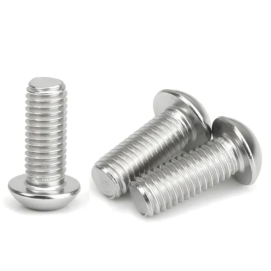 Hexagon Screws with Half Round Head for Machinery and Furniture 