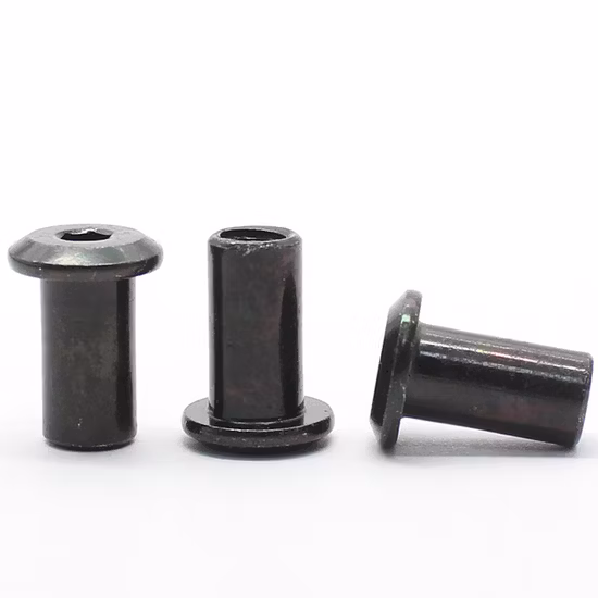 M6 M8 Countersunk Flat Head Hex Socket Furniture Connector Sleeve Barrel Nut