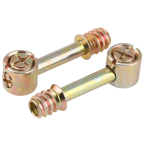 1/4 M4 M5 M6 M8 M10 Furniture Barrel Nut Dowel Furniture Cot Embedded Nut 