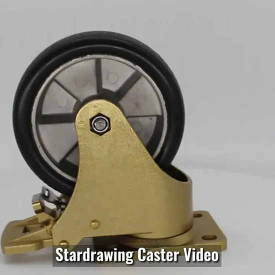 Stardrawing High Grade Non Magnetic MRI Hospital Caster Wheel Medical Castor 