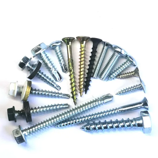 Carbon Steel/Stainless Steel Screw/Self Drilling Screw/Drywall Tapping Screw/Chipboard Screw/Wood Screw/Roofing Screw/Machine Screw/Decking Furniture Screw 