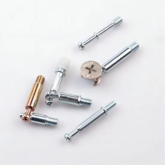 3 in 1 Cam Dowel Lock Joint Connector Minifix Nuts Bolts Screw Furniture Hardware Fitting Kitchen Accessories 