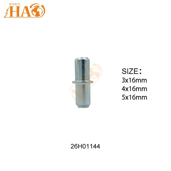 Cabinet Connecting Fittings 5mm Metal Shelf Support Pegs 